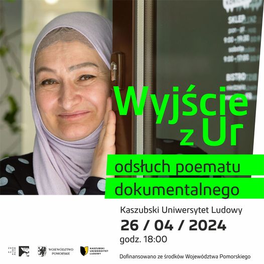 Zapraszamy w piątek 26 kwietnia do Kaszubski Uniwersytet Ludowy 
Fundacja Zróbmy Sztukę oraz Kaszubs…