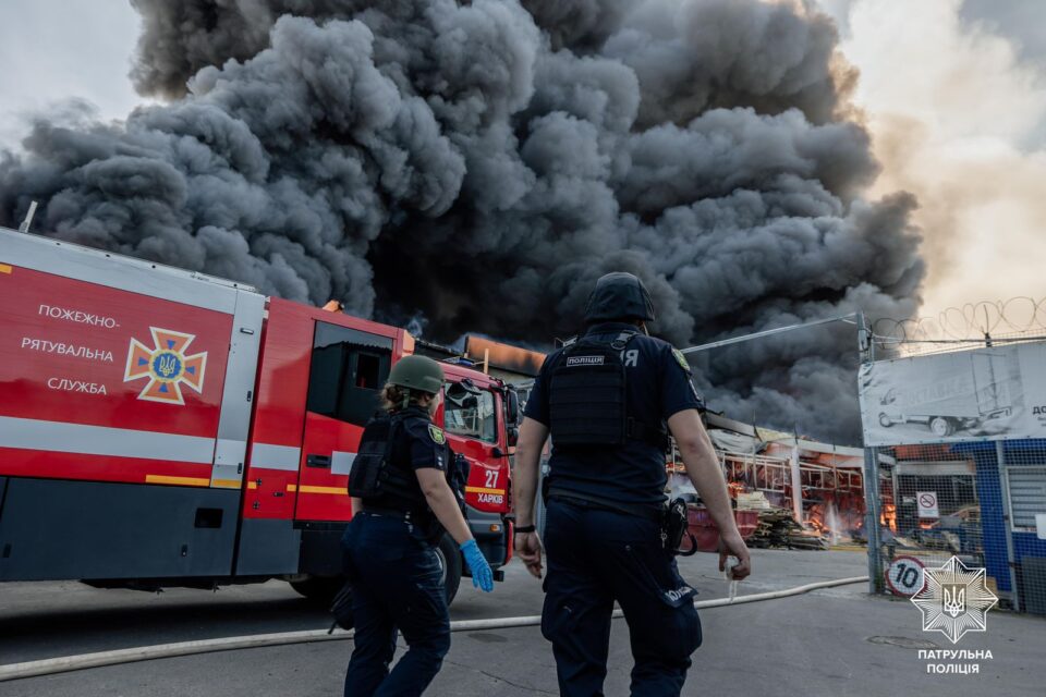 Przez cały dzień Charków jest atakowany przez rosyjskich terrorystów.  Alarm lotniczy w Charkowie…