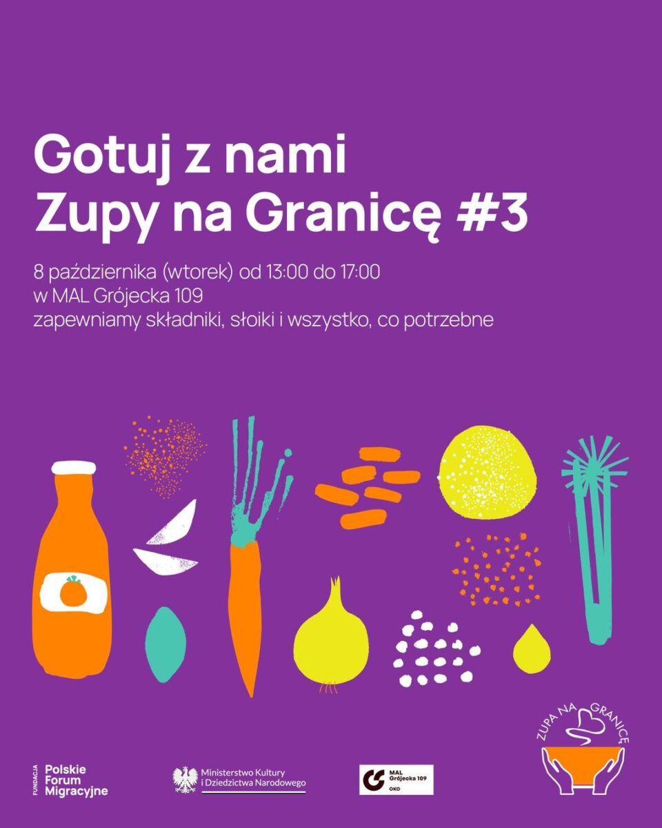 Gotujemy razem Zupy na Granicę już trzeci raz!…