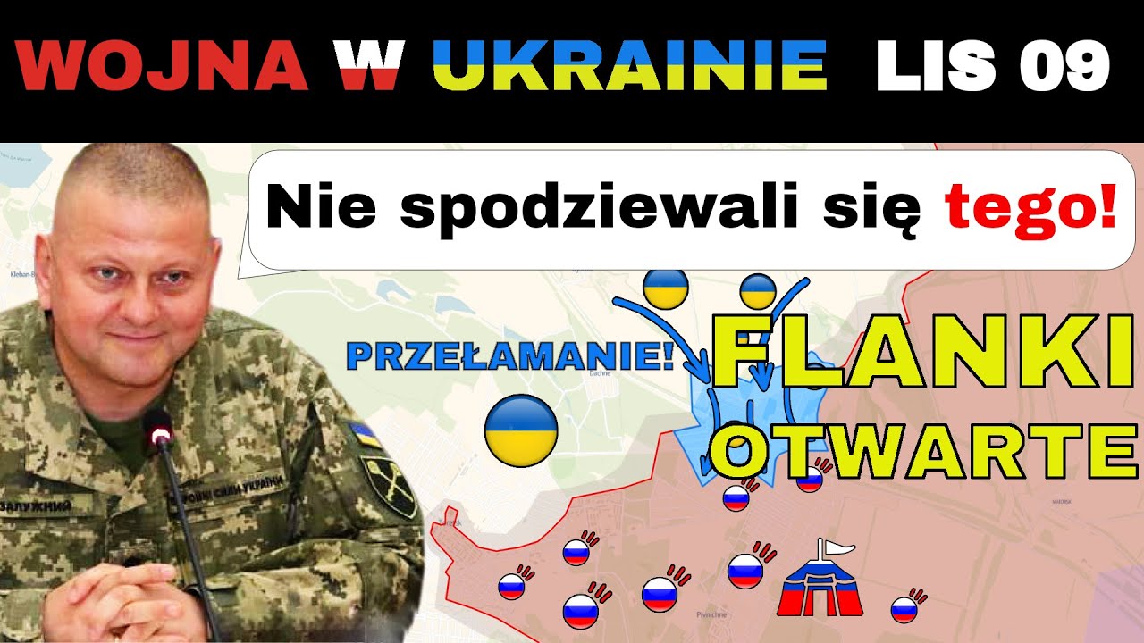 09 LIS: Obrona ROZCIĄGNIĘTA. Ukraińcy PRZEŁAMUJĄ FLANKĘ. |